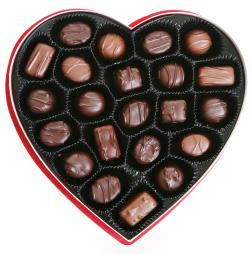 Valentínske čokolády