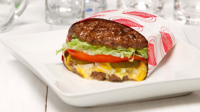 sovány hamburger