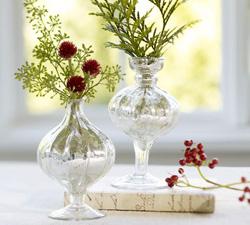 Vázy z rtuťového skla