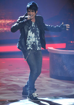Adam Lambert quedó en segundo lugar, pero es el primero