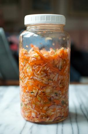 Pašdarināts kimchi