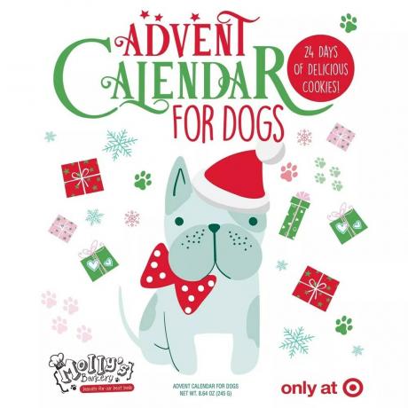 Адвент календар за кучета на Molly's Barkery