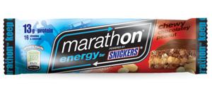 Протеїнові батончики Snickers Marathon