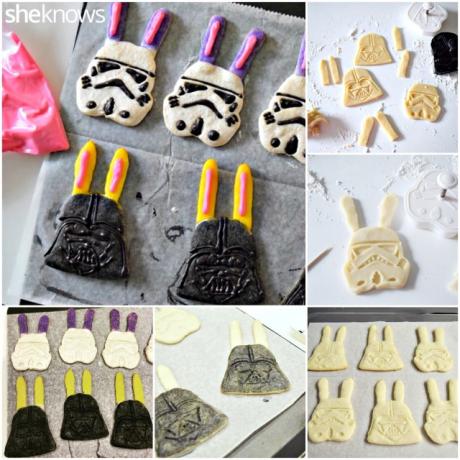 Hogyan készítsünk nyuszifülű Star Wars sütit