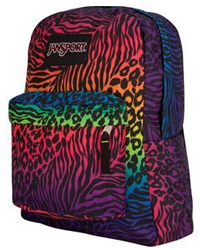 mochila zebra multicolor