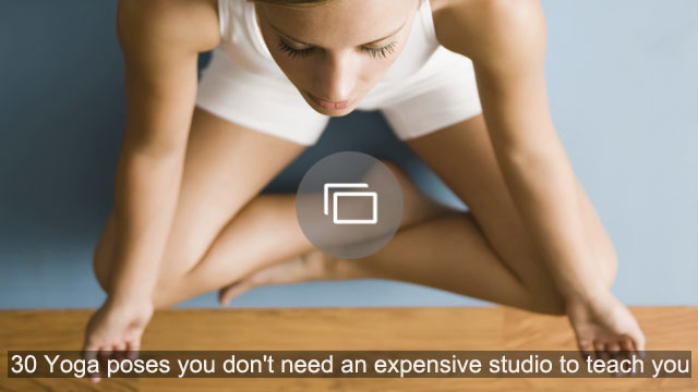 30 poza joge za učenje vas ne treba skup studio