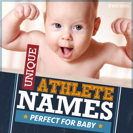 Babynamen van atleten