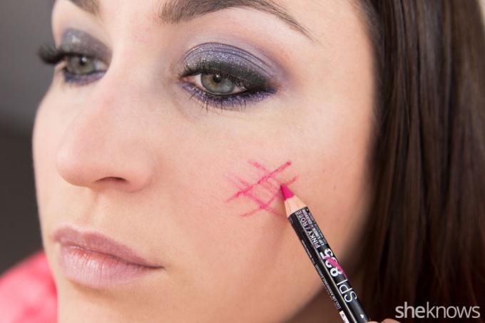 najrýchlejší tutoriál make -upu na glam párty: krok 11