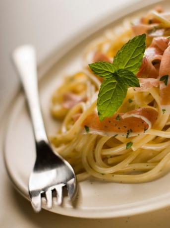 Authentisches italienisches Pasta-Dinner