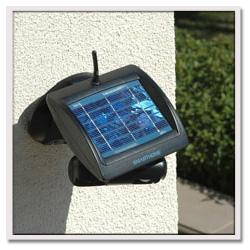 Solarbetriebene Überwachungskamera 