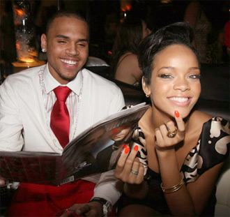 Rihanna i Chris Brown w szczęśliwsze dni