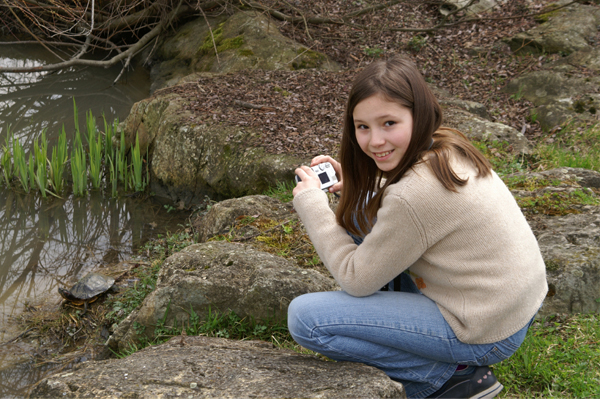 Meisje met camera