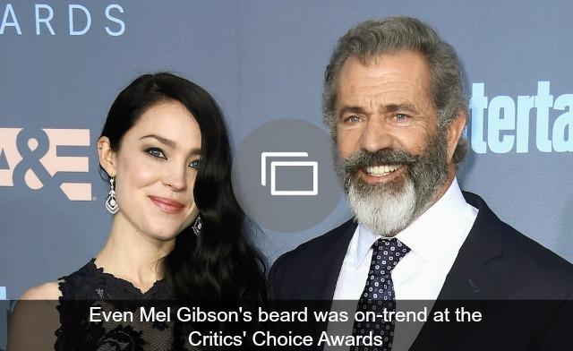 Prix ​​du choix de la critique Mel Gibson