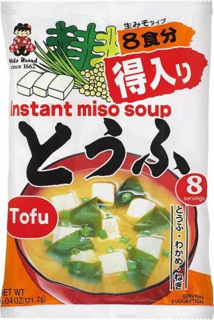 Miyasaka japán instant Miso tofu leves