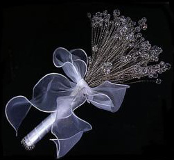 elegante bouquet di cristallo 