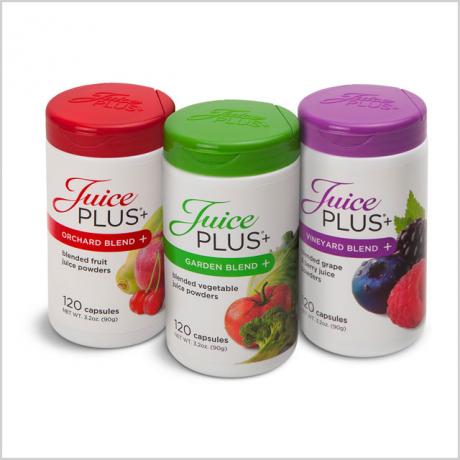 Juice Plus+ viljapuuaed, viinamarjaistandus, aiasegu