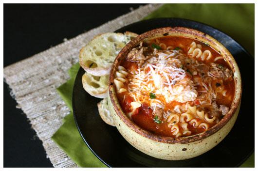 Zupa lasagne