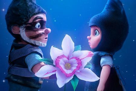 Gnomeo och Juliet, som uttryckt av James McAvoy och Emily Blunt