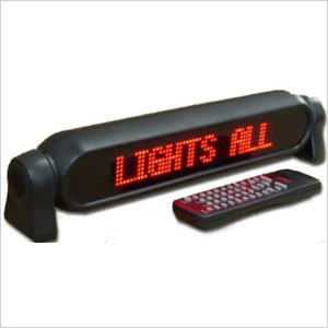 LED auto teken