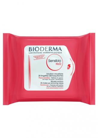 ვიქტორია ბექჰემი საყვარელი მაკიაჟის მოსაშორებელი $ 10: Bioderma Sensibio H2O ტილოები