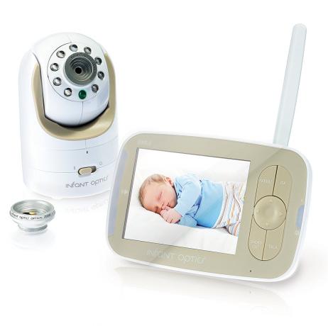 Produkti stresa mazināšanai jauniem vecākiem: zīdaiņu optika DXR-8 Video Baby Monitor