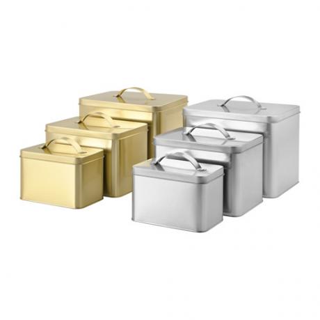Küchenbehälter aus Metall