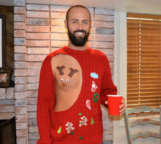 brzydki-męski-sutek-świąteczny-sweter