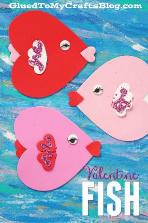Szív témájú kézműves gyerekeknek Valentin-napra: szívhalak