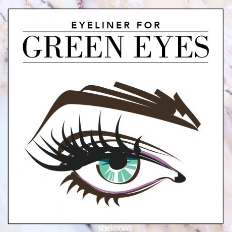 Der beste farbige Eyeliner für grüne Augen