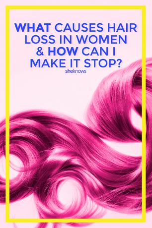 ما الذي يسبب تساقط الشعر عند النساء وكيف يمكنني إيقافه؟