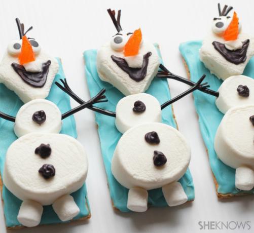 Olaf de Sneeuwman-snacks