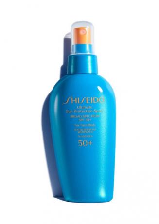 Spraye i puder z filtrem SPF: Shiseido Ultimate Sun Protection Spray Broad Spectrum SPF 50+