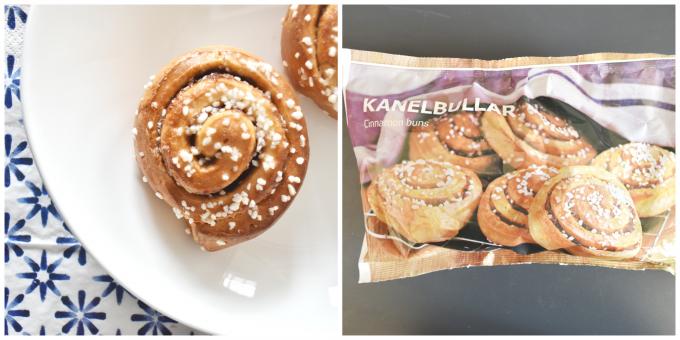 Шведские продукты ikea булочки с корицей