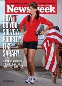 Sarah Palin a Newsweek címlapján