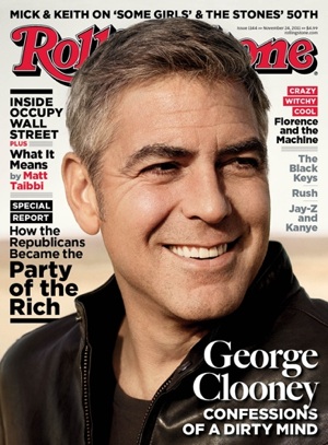 Kryt Rolling Stone George Clooneyho