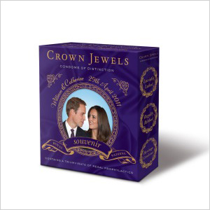 Crown Jewel Royal esküvői óvszerek