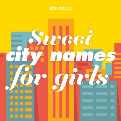 Nombres de bebés de la ciudad para niñas