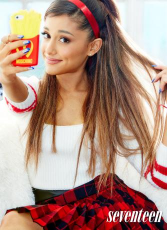 Ariana Grande ขึ้นปกนิตยสาร Seventeen
