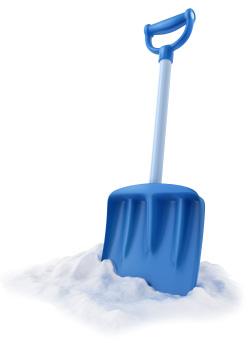 Синя лопата для снігу | Sheknows.com