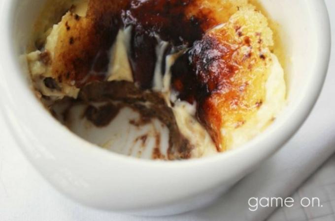 Maapähklivõi tass crème brûlée