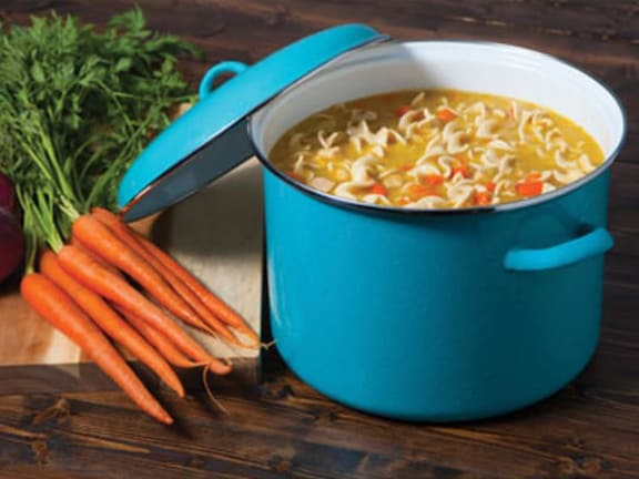 Aldi Crofton 12-Quart Porcelain Enamel Stockpot