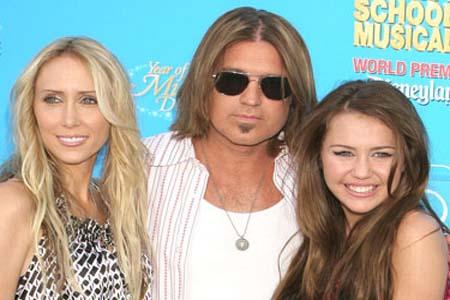 Billy Ray Cyrus, Miley Cyrus, Tish Cyrus