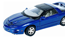 Синій іграшковий автомобіль