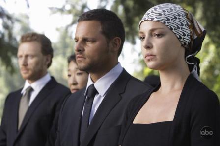 Katherine Heigl hat bei Grey's Anatomy 2009 Grund zur Traurigkeit