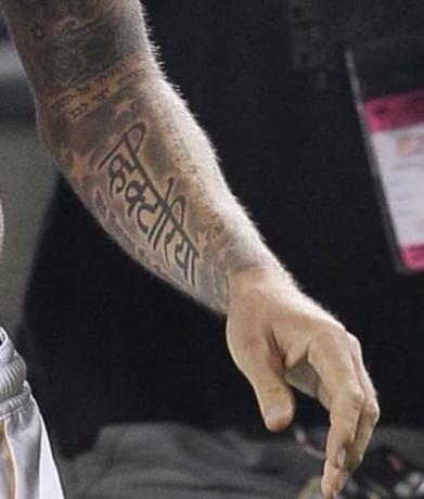 유명인 문신 실패: David Beckham