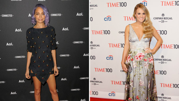 A pénteki divat kudarcot vall: Nicole Richie és Carrie Underwood