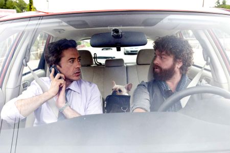 Due Date -stjärnor Robert Downey Jr och Zach Galifianakis