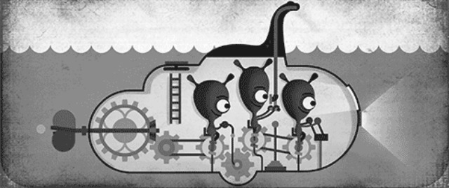 Google Loch Ness-Doodle