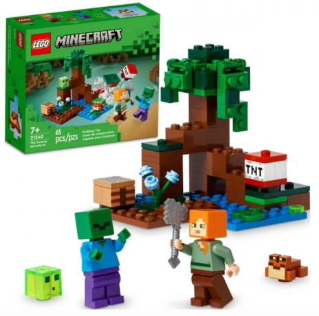 Zestaw LEGO Minecraft Przygoda na bagnach