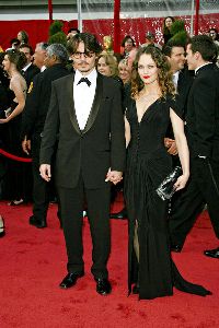 Johnny Depp a jeho manželka Vanessa Paradis